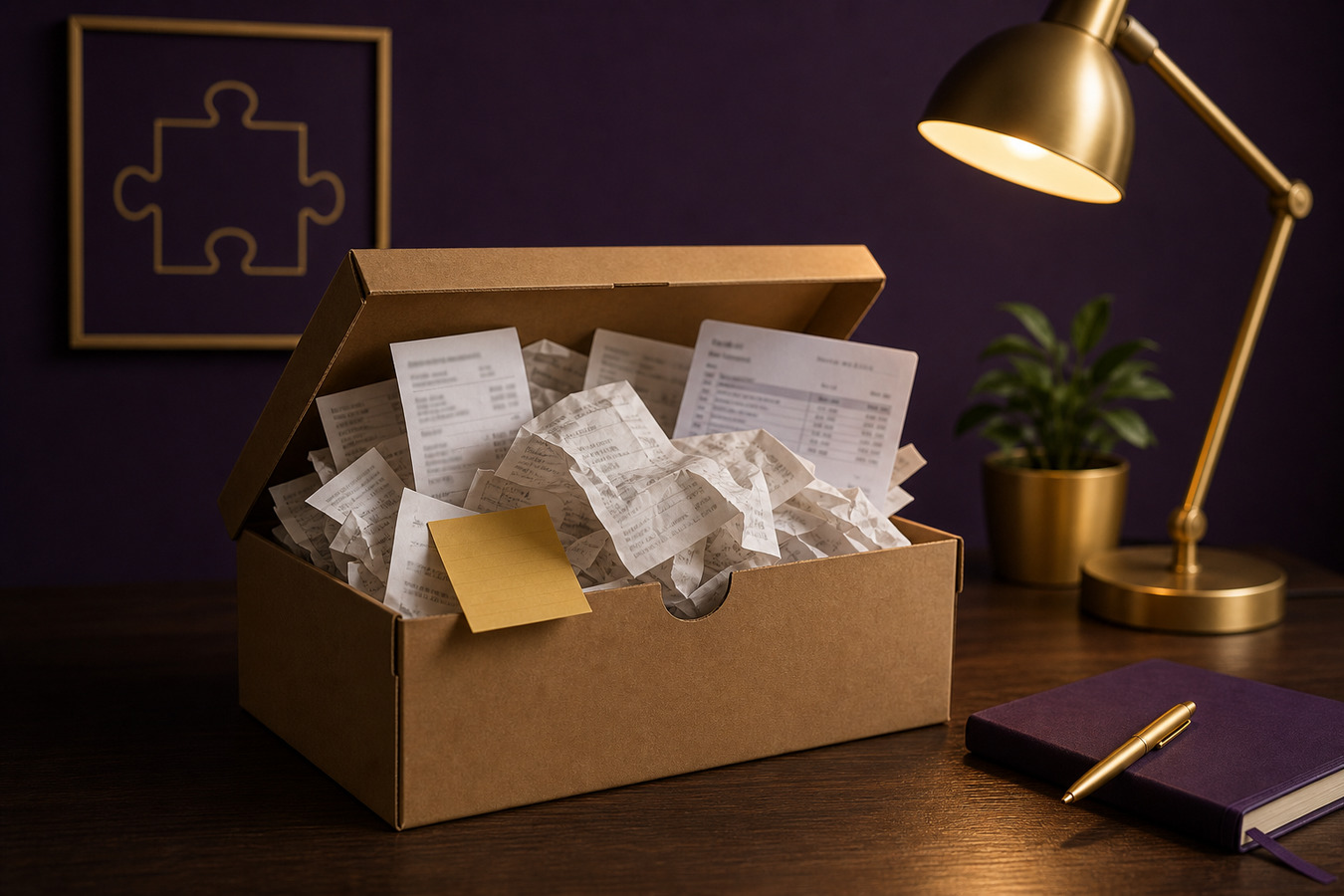 The Shoebox Problem: What It Costs to Wait, and Why Year-Round Books Change the Tax Bill